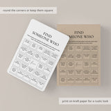 Book Club Icebreaker Bingo Find Someone Who Printable