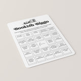 Bookish Bingo Printable Book Club Icebreaker Bingo