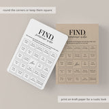 Class Reunion Bingo Find Someone Who Mingle Icebreaker Game Printable