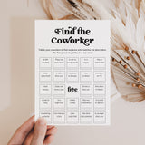Printable Office Human Bingo Find The Coworker | Get To Know You Work Bingo