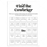 Printable Office Human Bingo Find The Coworker by LittleSizzle