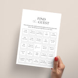 Icebreaker Bingo Find The Guest Printable
