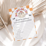 Retro Halloween Bachelorette Party Games Instant Download