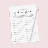 Printable Birthday Game Bundle for Her