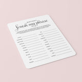Simple Minimalist Birthday Games Bundle For Women Printable