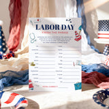 Labor Day Group Activity Finish The Phrase