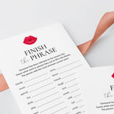 Ladies Night Icebreaker Game Finish The Phrase Printable