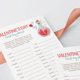 Finish My Phrase Valentine's Day Game for Groups Printable