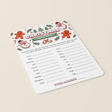 Printable Christmas Game for Families Finish The Phrase