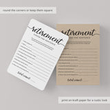 Retirement Party Icebreaker Game Finish The Sentence Printable