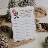 Printable Finish The Phrase Christmas Game