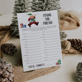 Holiday Party Game Finish The Phrase