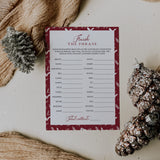 Christmas Finish The Phrase Game Printable