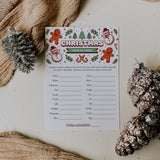 Printable Christmas Game for Families Finish The Phrase