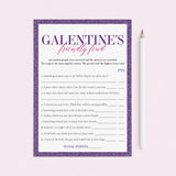 Galentines Friendly Feud Quiz with Answers Printable by LittleSizzle