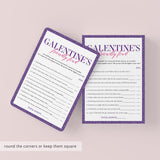 Galentines Friendly Feud Quiz with Answers Printable