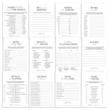 16th Birthday Party Games Bundle for Her Sweet Sixteen by LittleSizzle