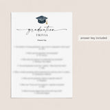 Printable Graduation Trivia Quiz Answers Included