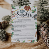 Ugly Sweater Game Guess The Christmas Carol with Answers