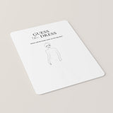 Guess The Wedding Dress Game Printable