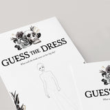 Bride or Die Bridal Shower Activity Guess The Dress