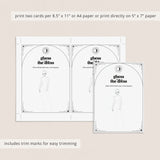 Moon and Stars Bridal Shower Activity Guess The Dress Printable