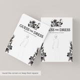 Bride or Die Bridal Shower Activity Guess The Dress