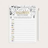 Witch Theme Halloween Emojis Game with Answers Printable by LittleSizzle