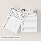 Witchcraft Halloween Party Games Bundle Printable