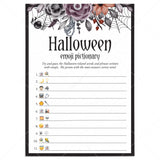 Halloween Theme Dinner Party Game Emoji Pictionary by LittleSizzle