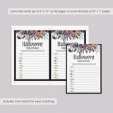 Halloween Theme Dinner Party Game Emoji Pictionary