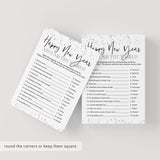 Happy New Year Language Game With Answer Key Printable