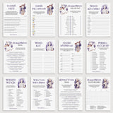 Fun Halloween Party Games Bundle Printable Digital Download by LittleSizzle