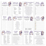 Fun Halloween Party Games Bundle Printable Digital Download by LittleSizzle