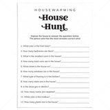 Housewarming House Hunt Printable by LittleSizzle