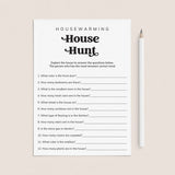Housewarming House Hunt Printable by LittleSizzle