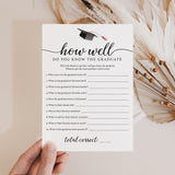 8 Printable Graduation Games Calligraphy