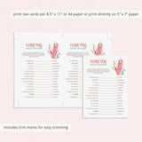 I Love You Around The World With Answer Key Printable