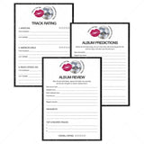 Kiss All The Time Disco Occasionally Album Release Party Printables by LittleSizzle