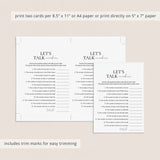 Fun Icebreaker Game Let's Talk Numbers with Answers