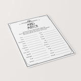 Gatsby New Year's Eve Party Games and Activities Bundle Printable