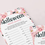 Pink Halloween Games Bundle for Girls Printable