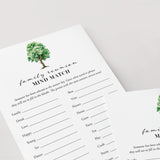 Fun Game for Large Families Printable Mind Match