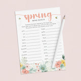 12 Spring Games and Activities for Kids and Adults Printable