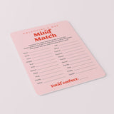 Galentines Game Printable Mind Match