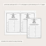 New Year's Party Icebreaker Game Mind Match