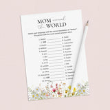 Mothers Day Game Bundle Printable