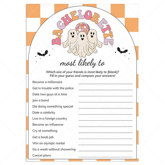 She Found Her Boo Party Game Most Likely To Printable by LittleSizzle