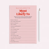 Bachelorette Most Likely To Game Printable by LittleSizzle