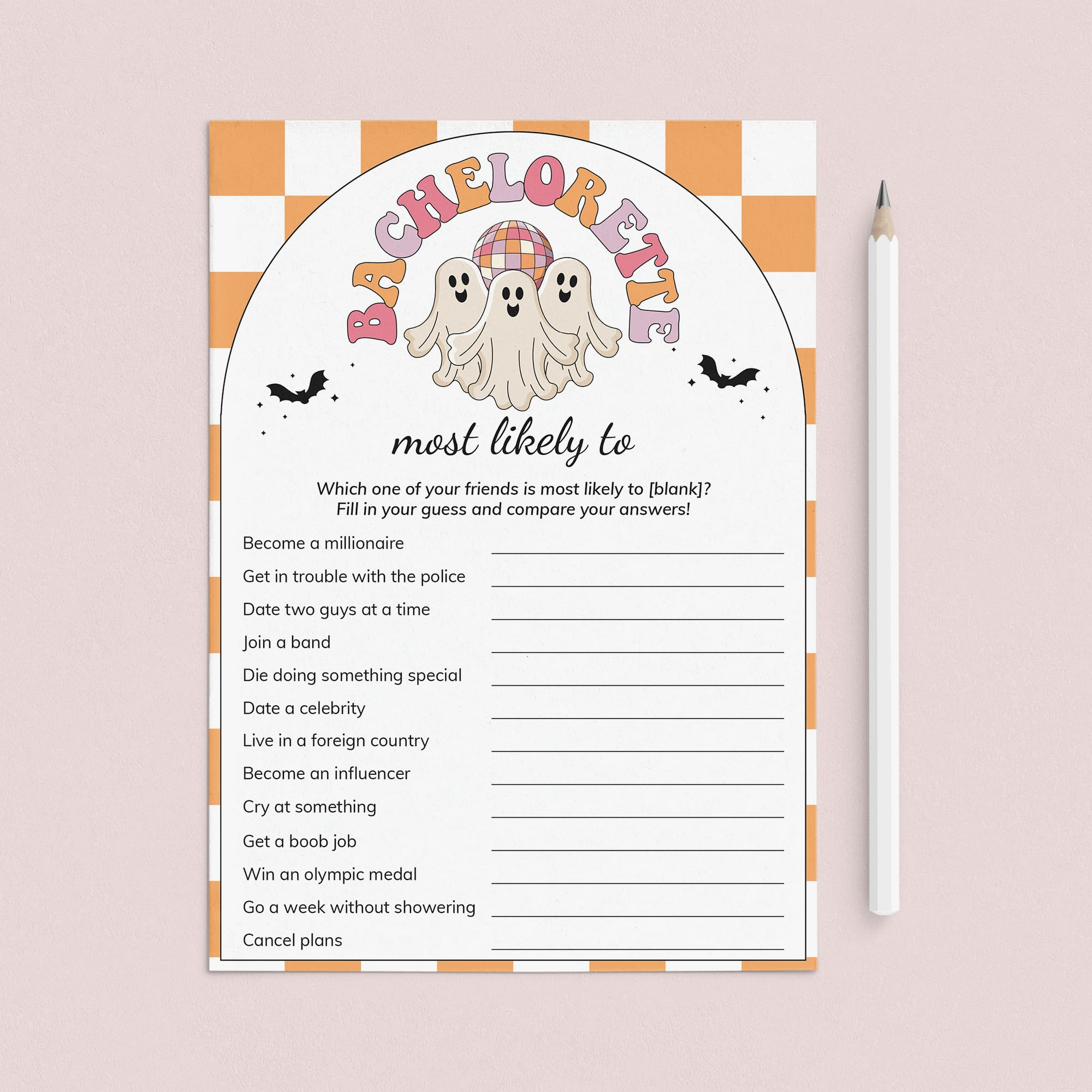 She Found Her Boo Party Game Most Likely To Printable by LittleSizzle